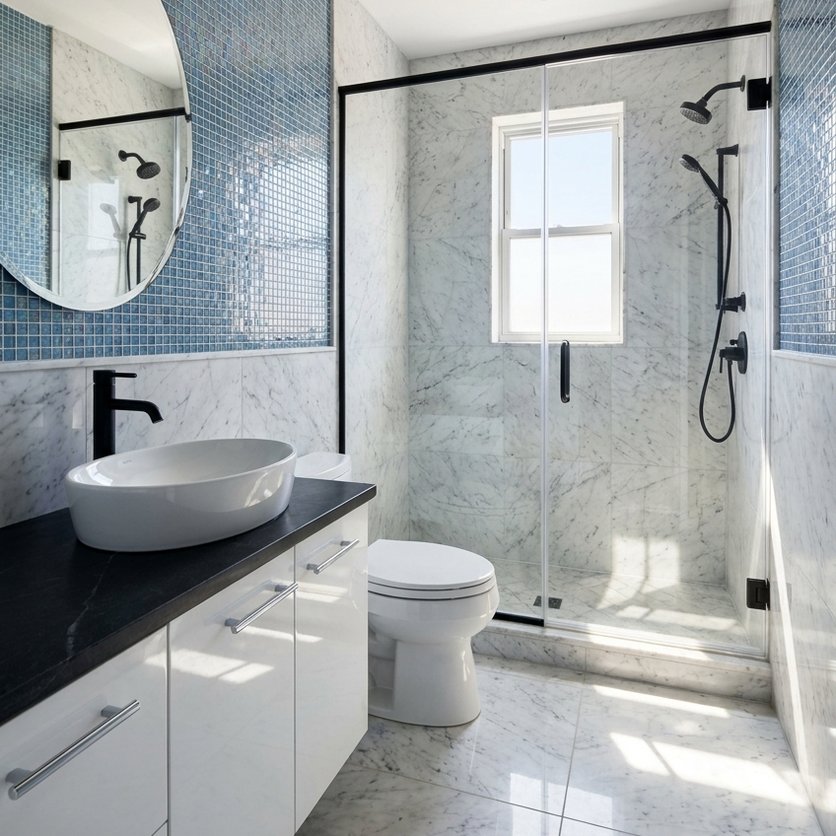 Mid-century bathroom