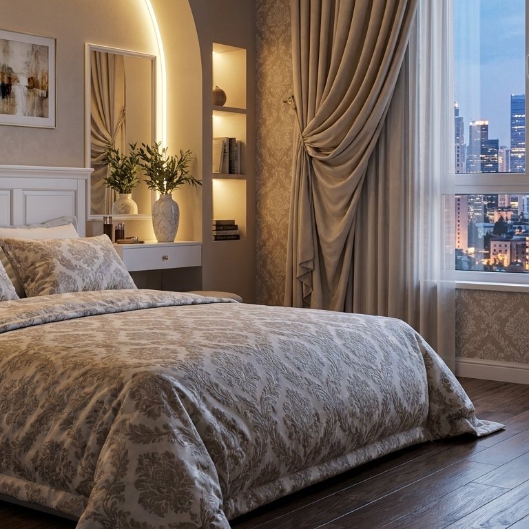 Traditional bedroom