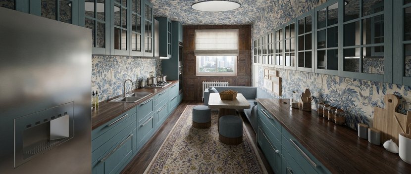 Traditional kitchen