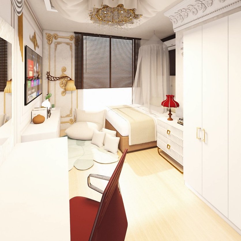 Traditional bedroom
