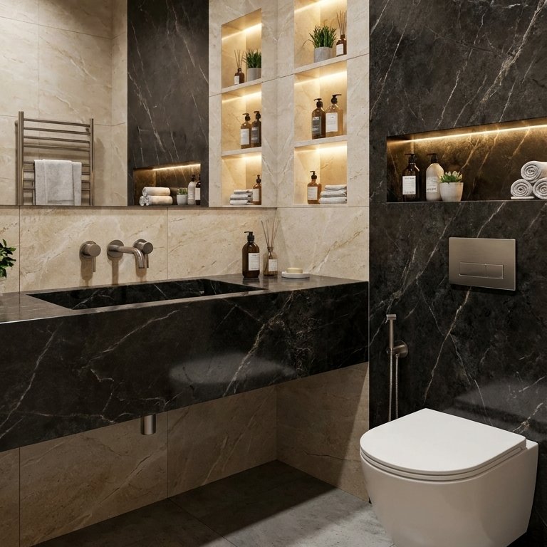Mid-century bathroom