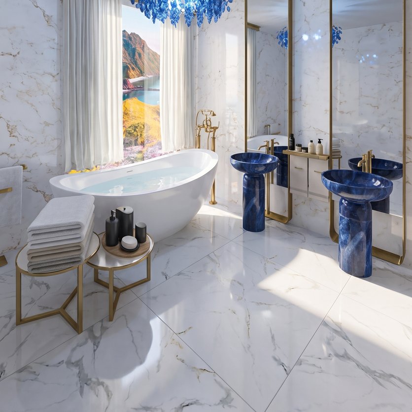 Traditional bathroom