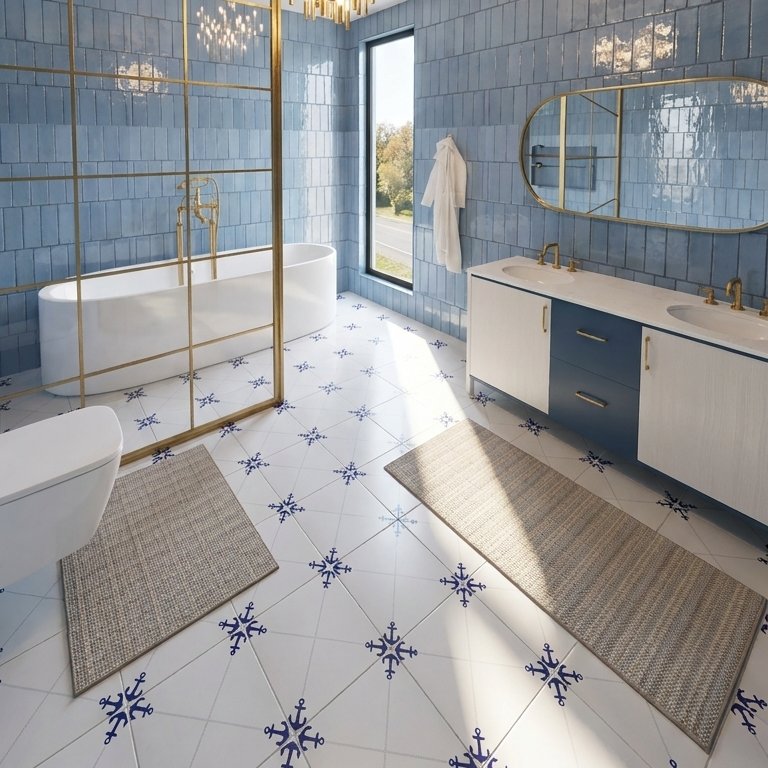 Mediterranean bathroom