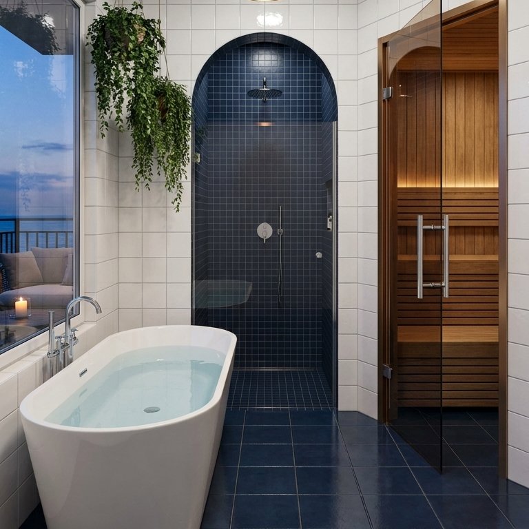 Contemporary bathroom