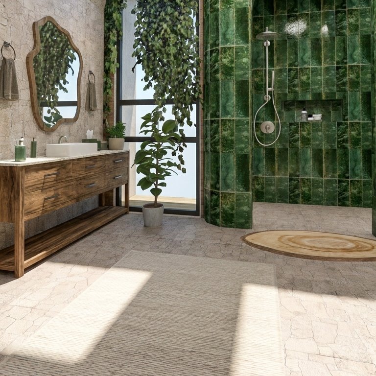 Mediterranean bathroom
