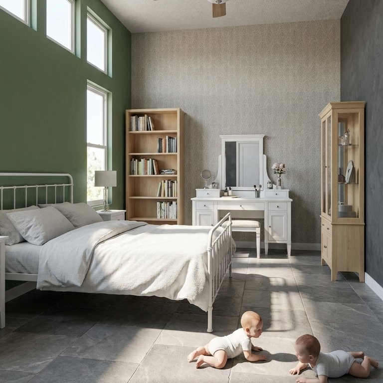 Traditional bedroom