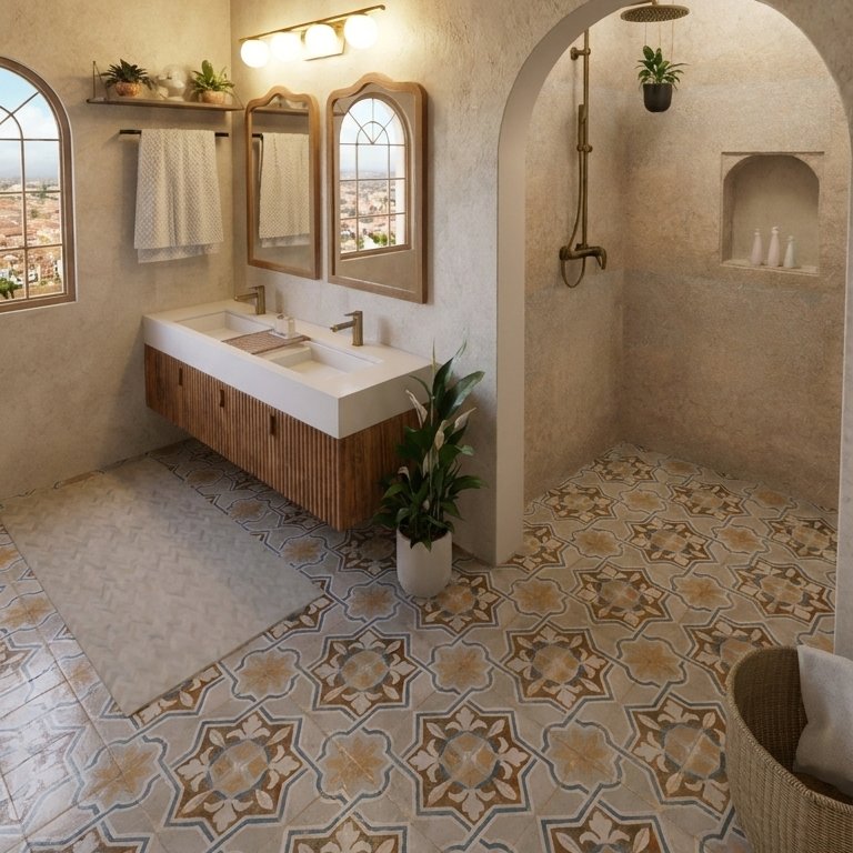 Traditional bathroom