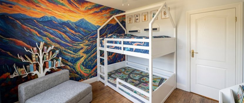 Kinderzimmer im Stil Boho