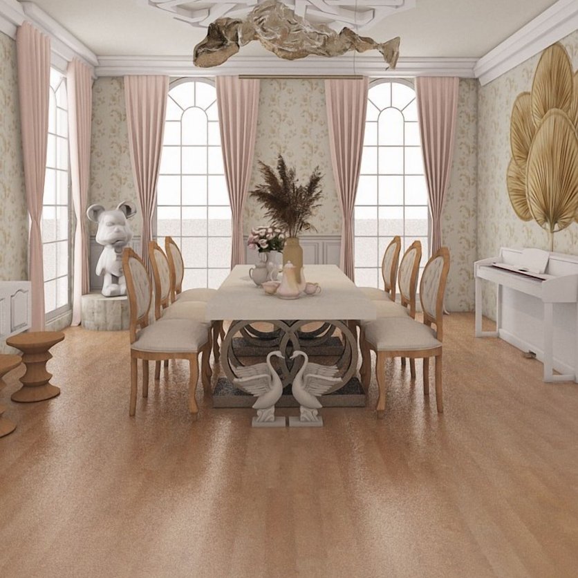 sala de jantar Tradicional