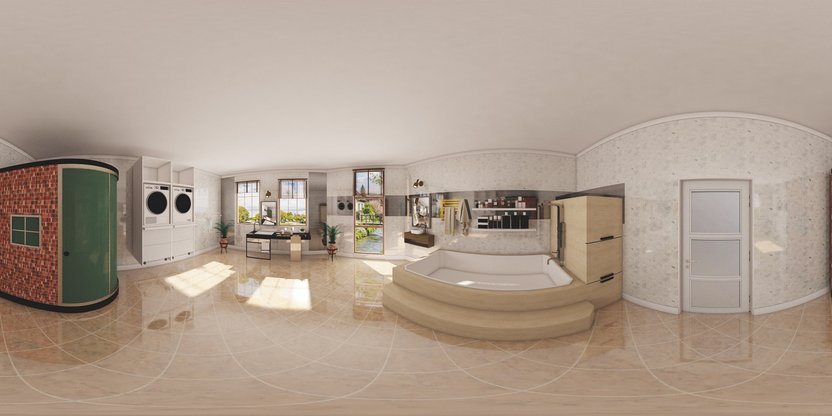Contemporary bathroom