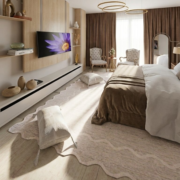 Traditional bedroom