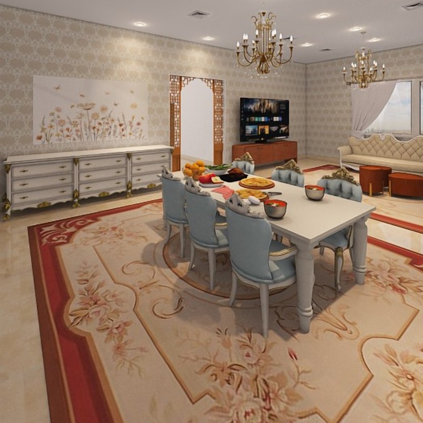 sala de jantar Tradicional
