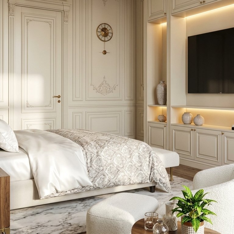 Traditional bedroom