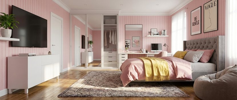 Traditional bedroom