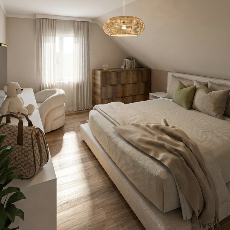 Traditional bedroom