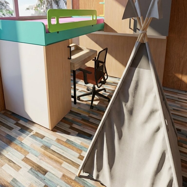 Kinderzimmer im Stil Boho