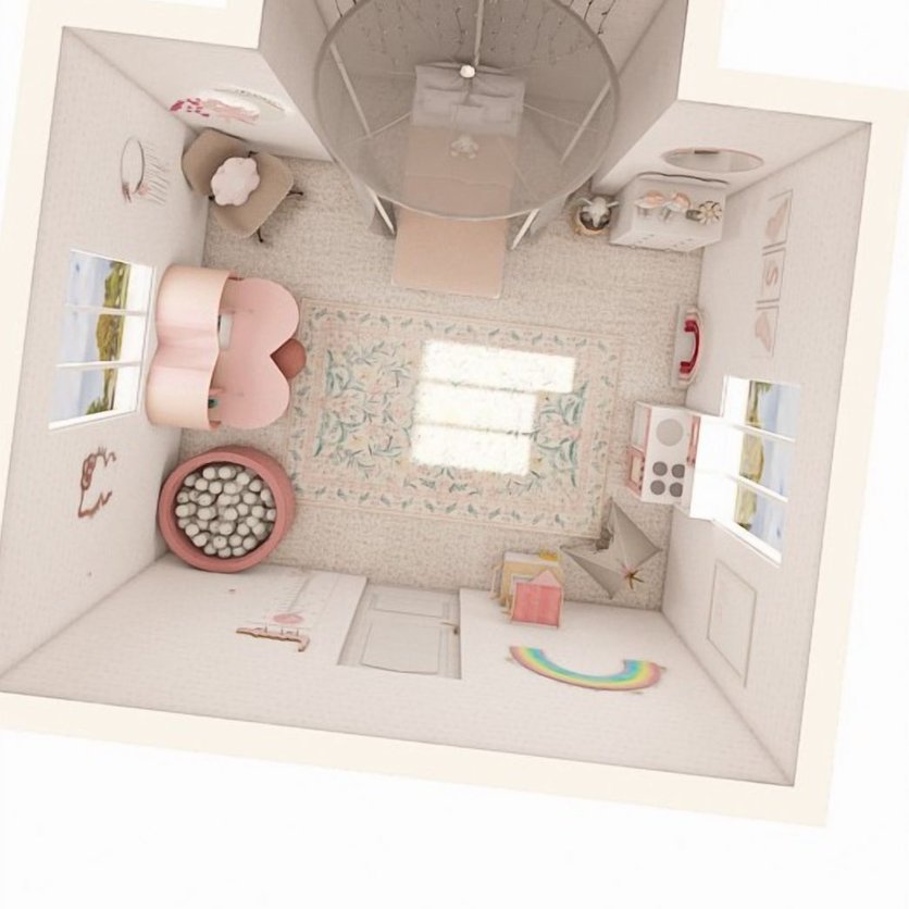 Kinderzimmer im Stil Boho