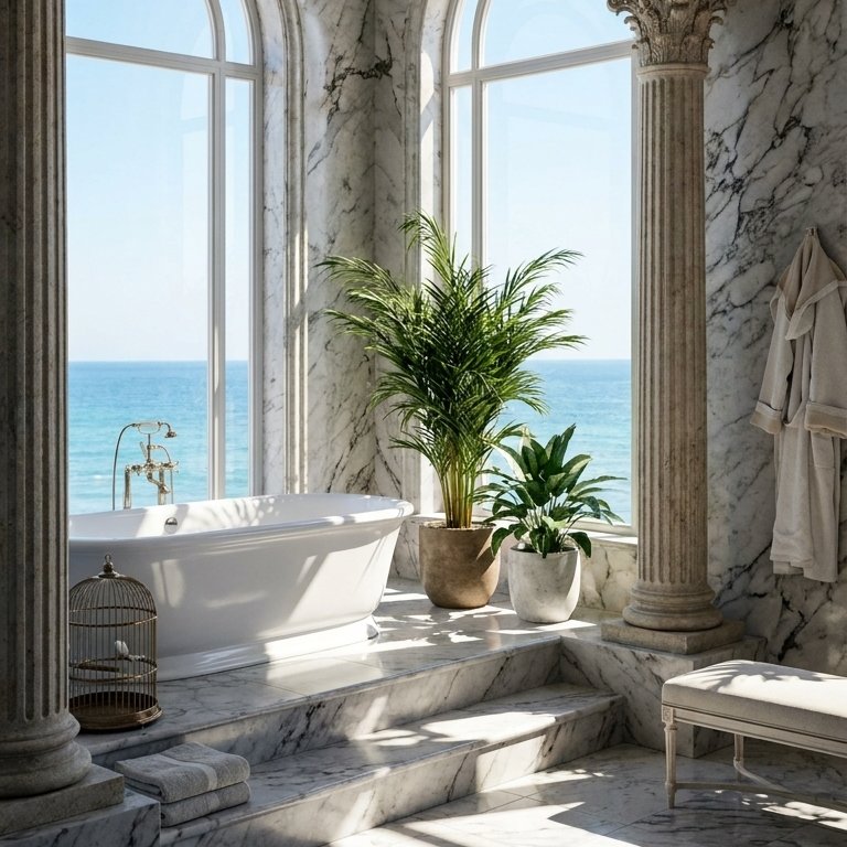 Traditional bathroom
