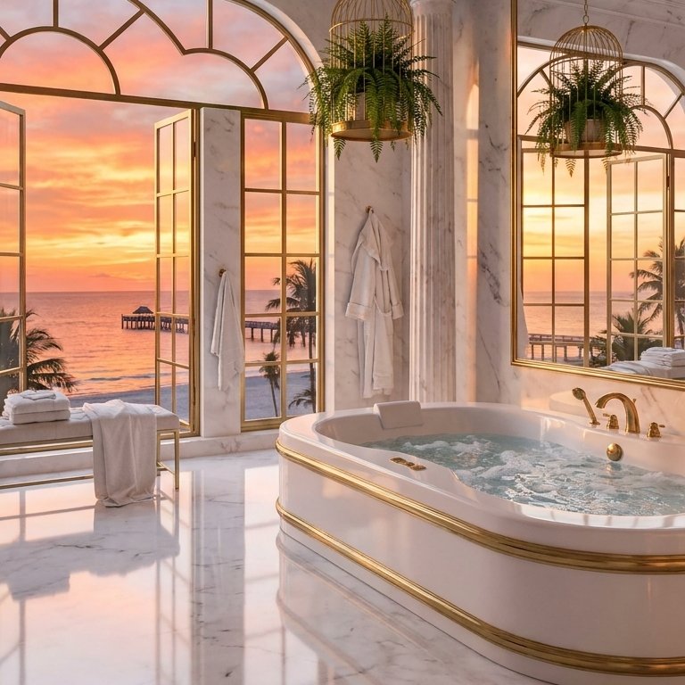Traditional bathroom
