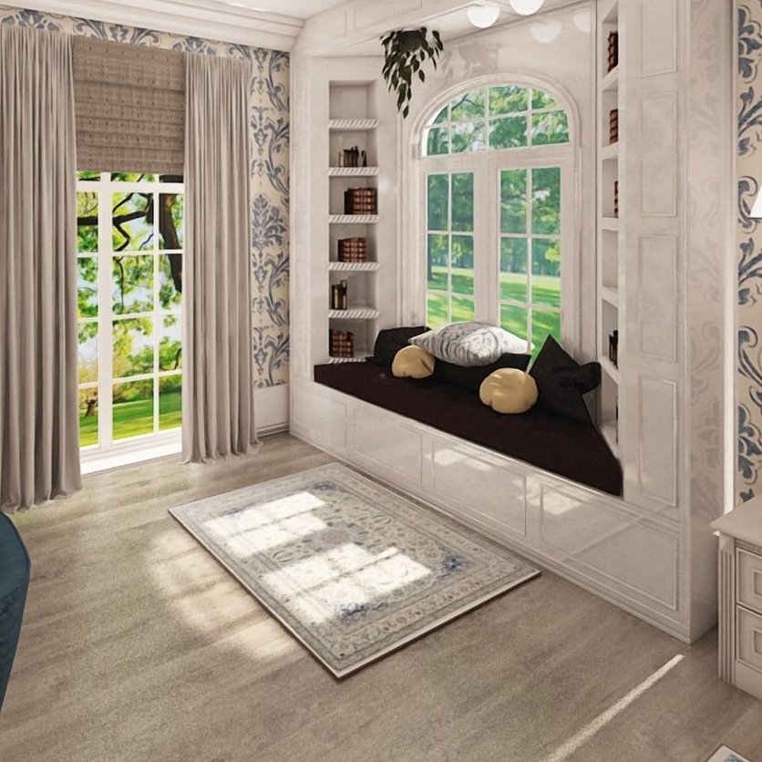 Traditional living room