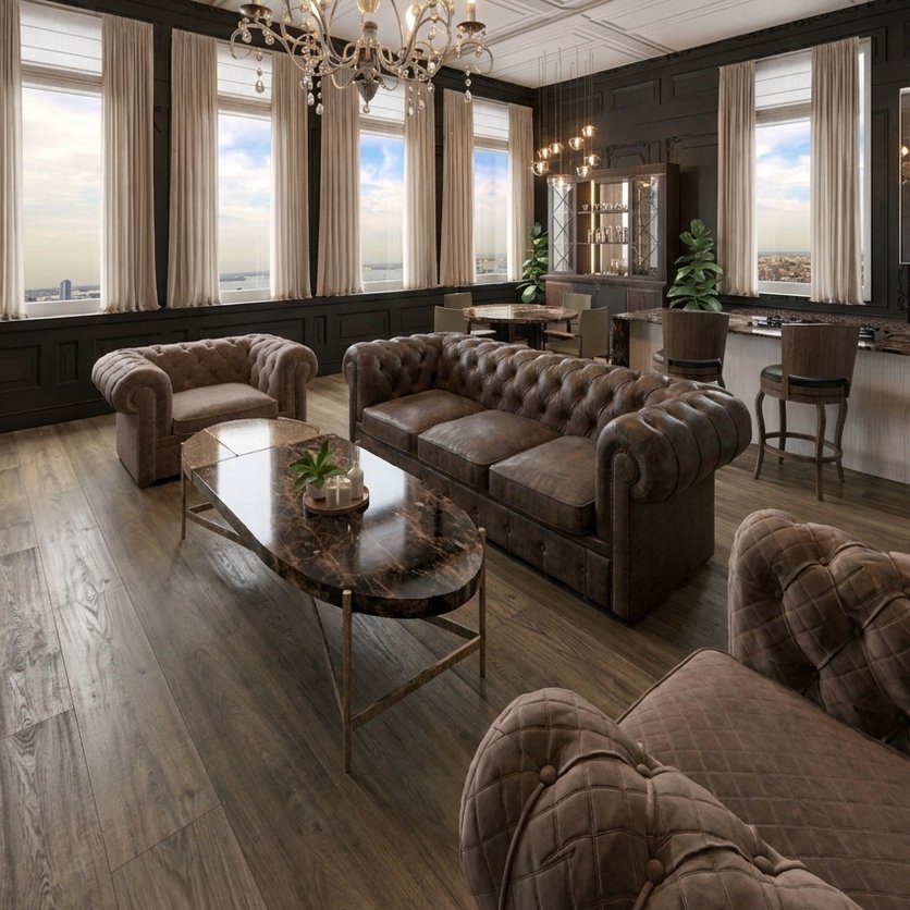 Traditional living room