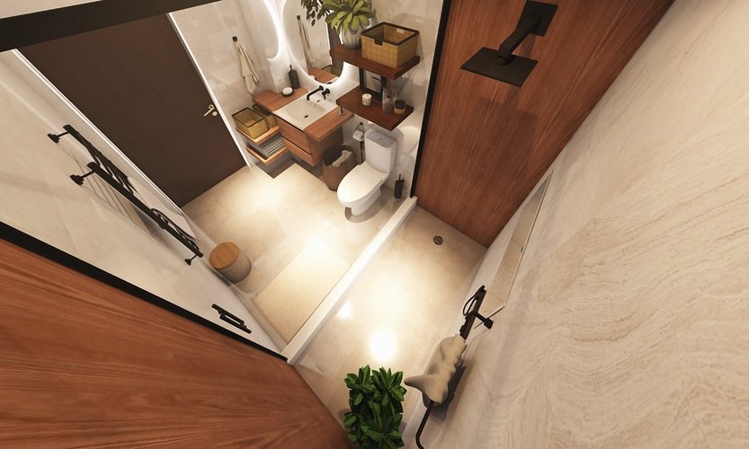 Traditional bathroom