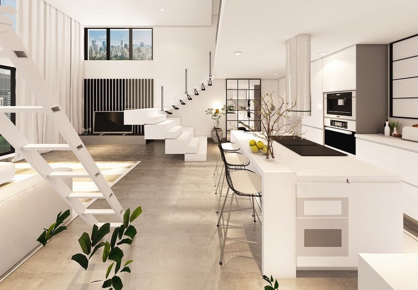Mid-century kitchen