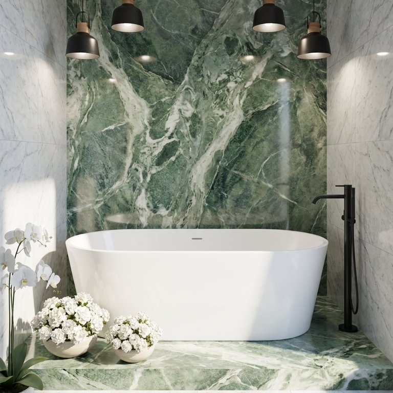 Mid-century bathroom