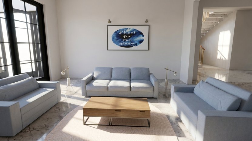Traditional living room