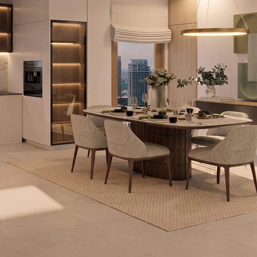 Traditional dining room