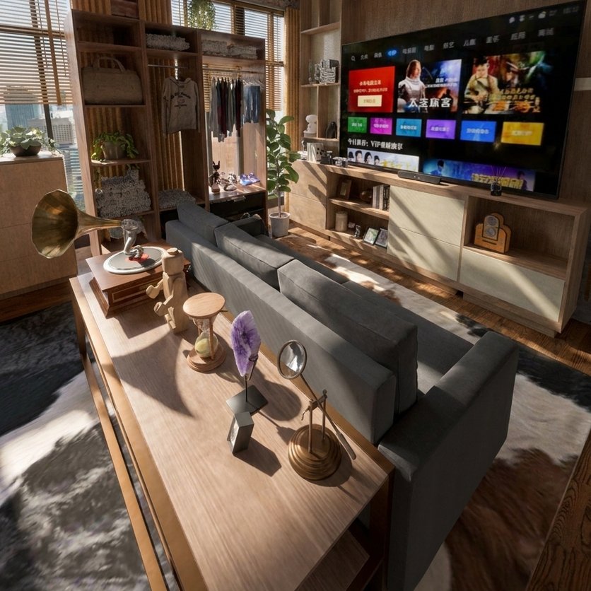 Traditional living room