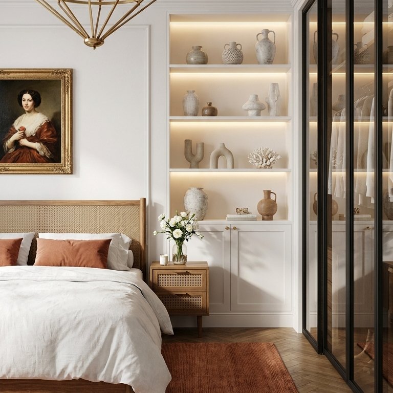 Traditional bedroom