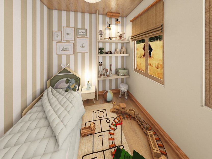Kinderzimmer im Stil Boho