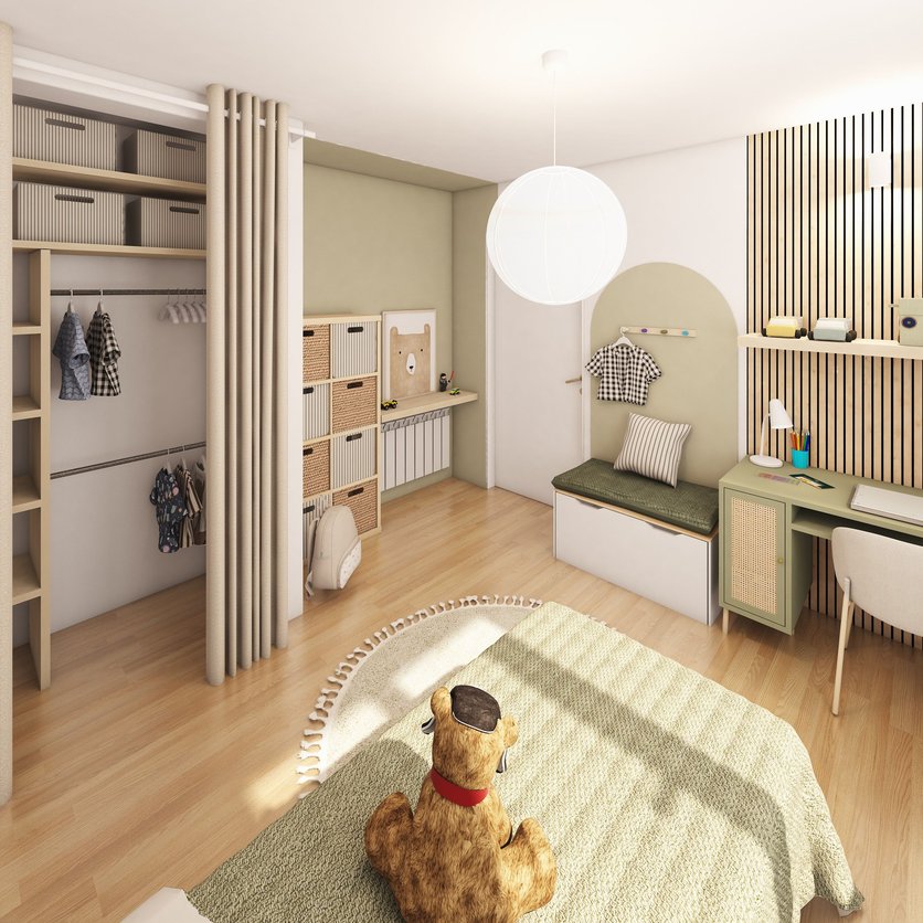 Kinderzimmer im Stil Boho