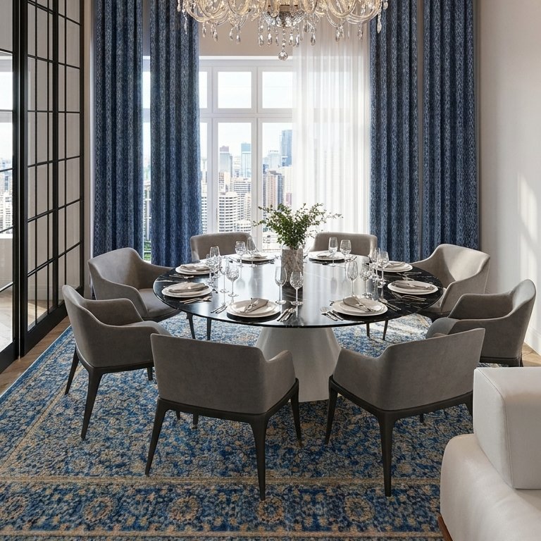 sala da pranzo in stile Tradizionale