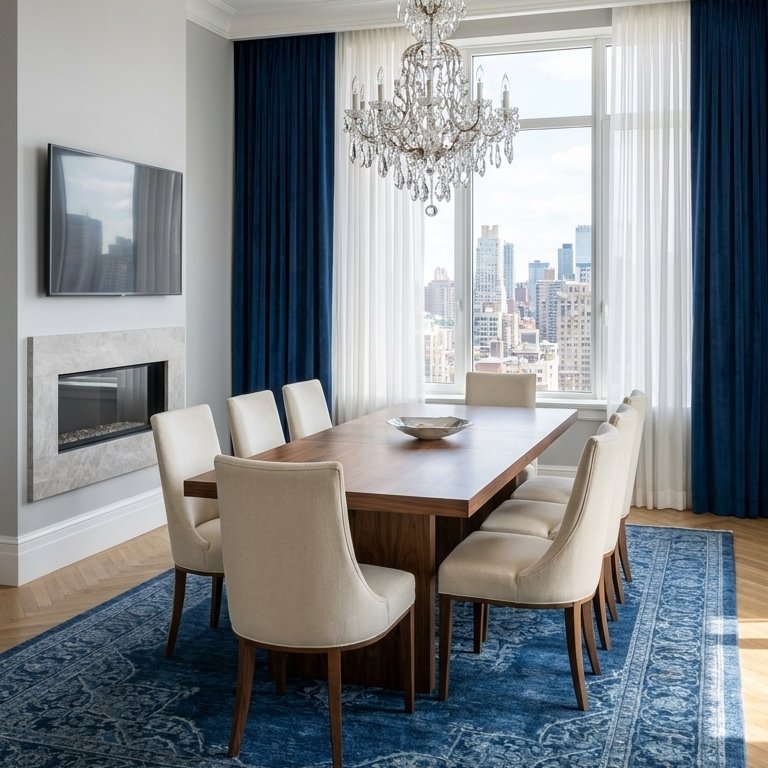 Esszimmer im Stil Mid-Century