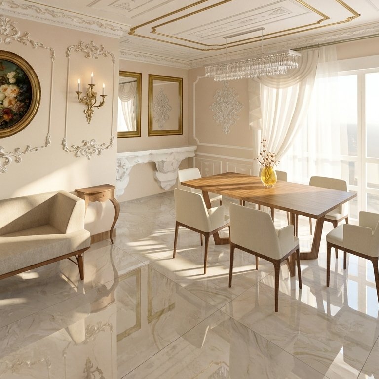 Neoclassical dining room