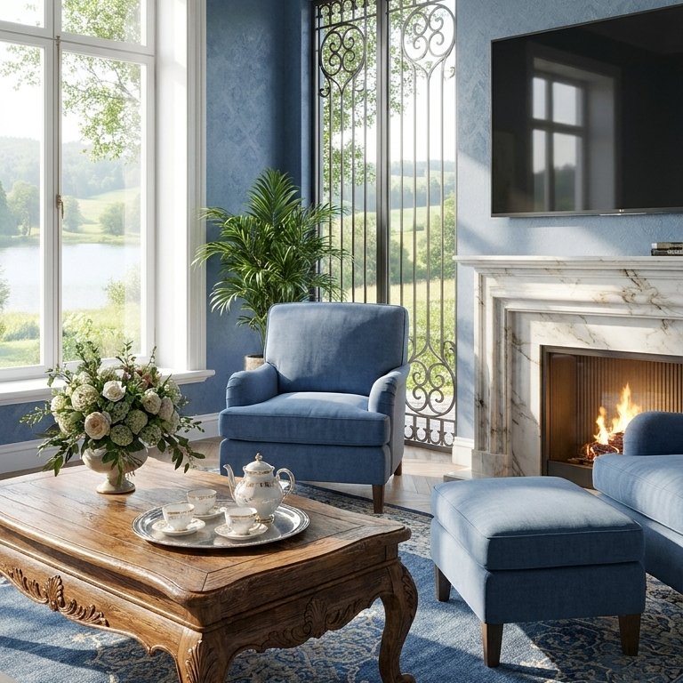 Traditional living room