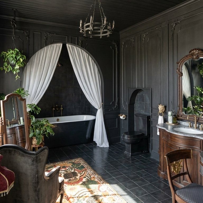 Traditional bathroom