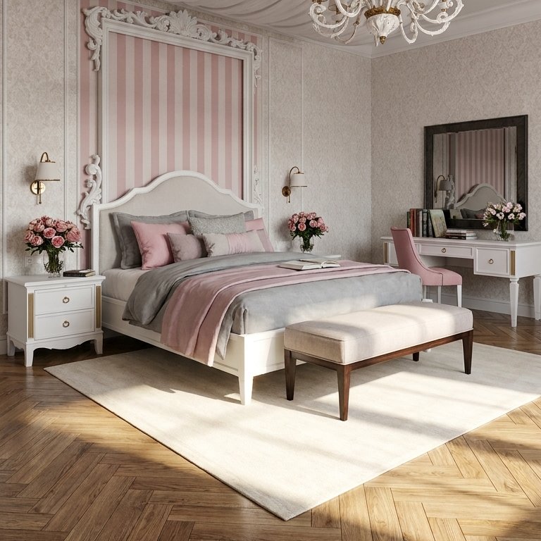 Traditional bedroom