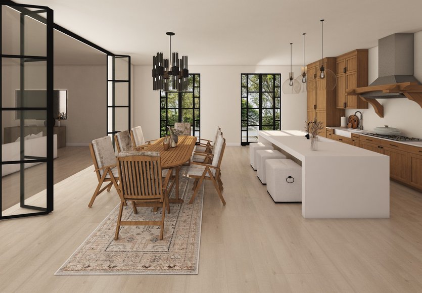 sala da pranzo in stile Tradizionale