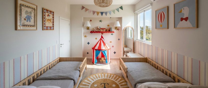 Kinderzimmer im Stil Boho