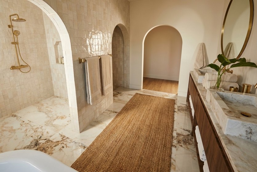 Boho bathroom