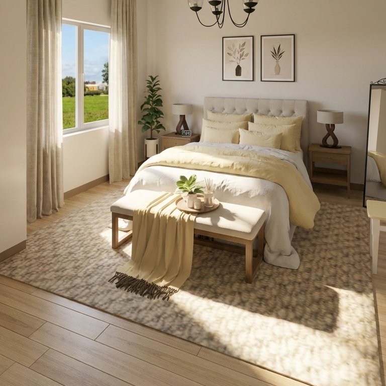 Traditional bedroom
