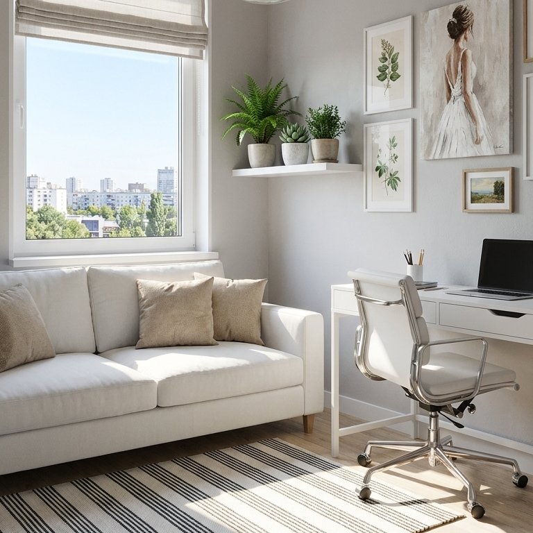 Scandinavian home office
