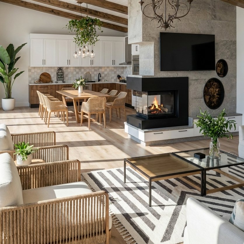 Traditional living room