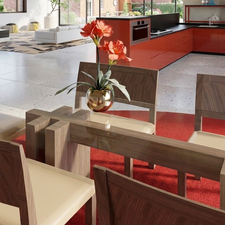 sala da pranzo in stile Tradizionale