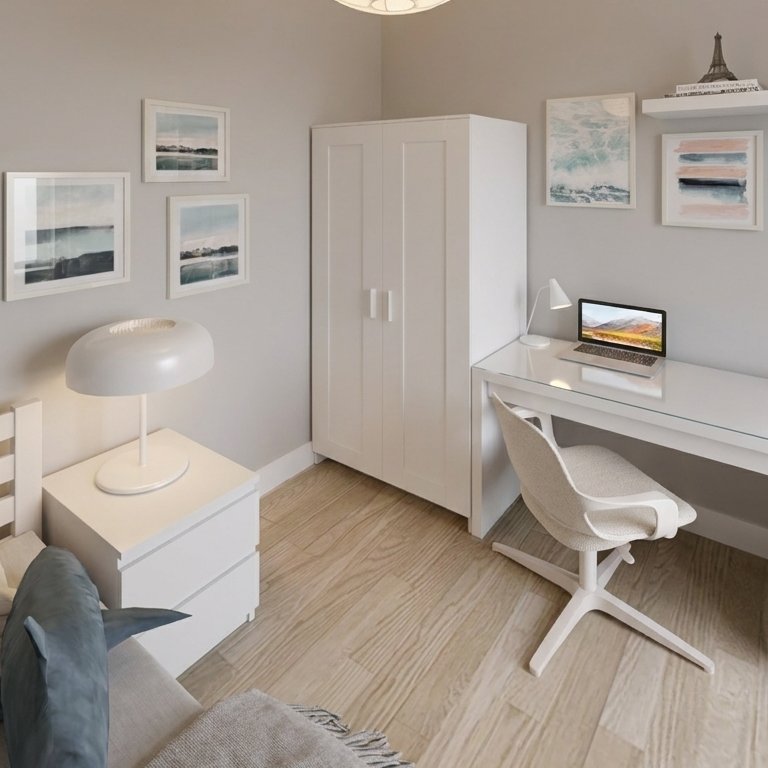 Scandinavian home office