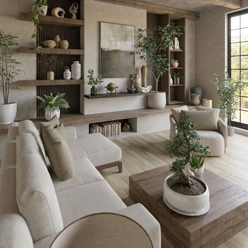 Traditional living room