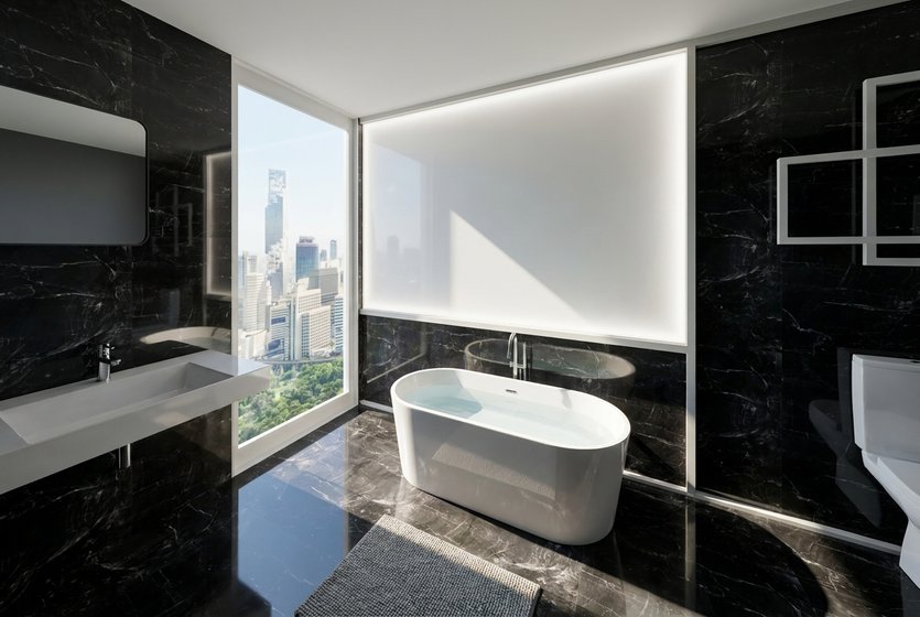 Mid-century bathroom